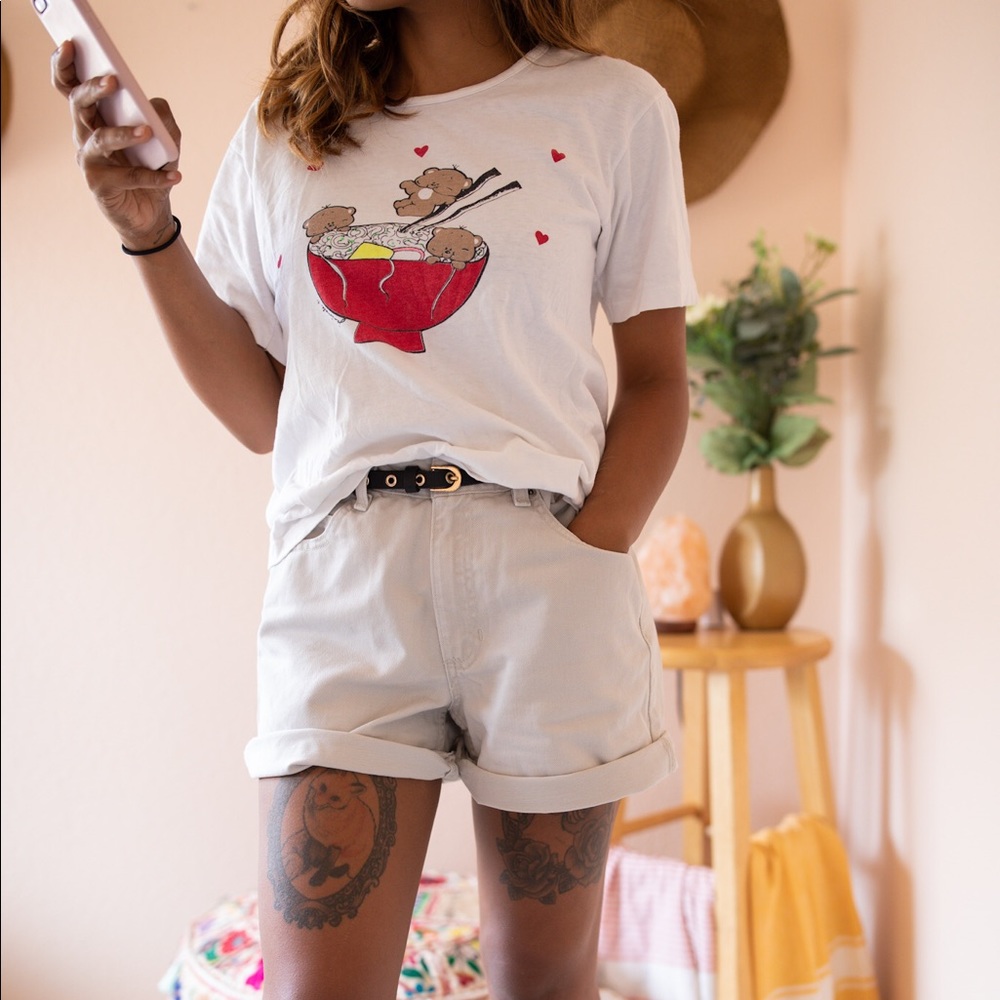 Vintage Mom Jeans Shorts